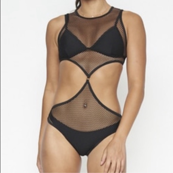 Fashion Nova In the Net Monokini Black - Picture 8 of 9